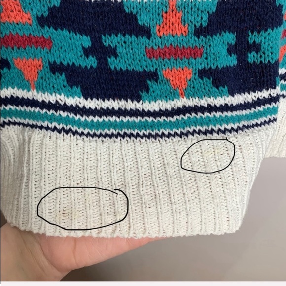AMERICAN EAGLE OUTFITTERS Aztec Bohemian Sweater - Picture 6 of 8